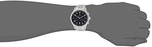 Tommy Hilfiger Mens Quartz Watch, Analog Display and Stainless Steel Strap