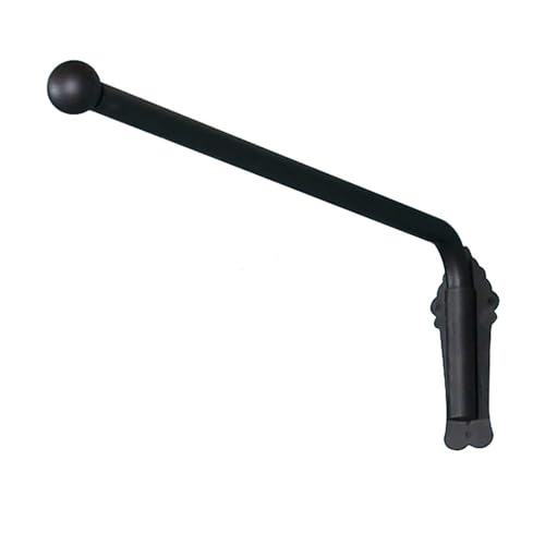 Tringle à rideaux de fenêtre avec bras pivotant pour charge lourde, 40 kg, diamètre : 25 mm,...