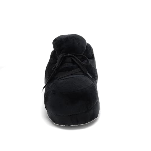 Image of Happy Feet Slippers Standard Sneaker Slippers for Men, Women, and Kids - Women Shoes, Gifts for Women, As Seen on Shark Tank - Classy Oversized House Slippers for Women with Non-Slip Rubber Soles