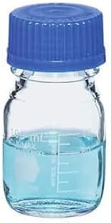 DWK Life Sciences (Kimble) 14395-100 Glass Media Storage Bottle with Polypropylene (PP) Cap, 100 mL, 10/Cs