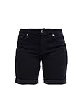 im Regular Fit s.Oliver Damen Hose kurz Dark Blue stretche 38