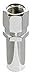MCGARD 63000 Chrome Racing 1.365" Shank Style Lug Nut Set (1/2" - 20 Thread Size) - Set of 4