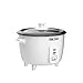 Aroma Housewares Aroma 6-cup (cooked) 1.5 Qt. One Touch Rice Cooker, White (ARC-363NG), 6 cup cooked/ 3 cup uncook/ 1.5 Qt.