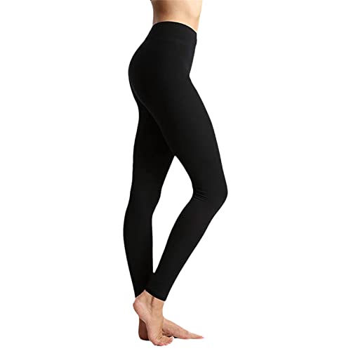 Pantalon slim pour femme en polaire de qualité supérieure L