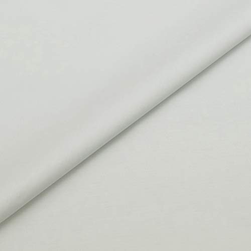 Tela de batista encerada a prueba de plumón, a prueba de tictac, 100 % algodón, forro de cortina de tela natural, para manualidades, bolsas, muebles, tapicería al aire libre, precortada, 1 metro (100
