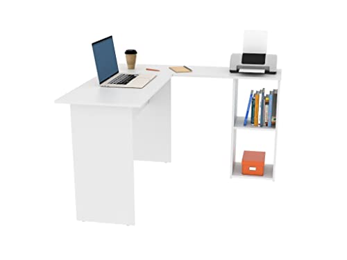 Listado y reviews de Escritorio esquinero blanco que Puedes comprar On-line. 2 Imagen adicional