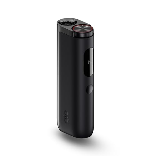GLO Hyper Pro Cigarrillo Electrónico, Dispositivo para calentar tabaco, Tabaco Calentado, Negro