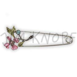 Jim Knopf Tuchnadel Blüte - pink Cover