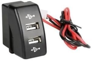 Caricabatterie da incasso con doppia porta USB