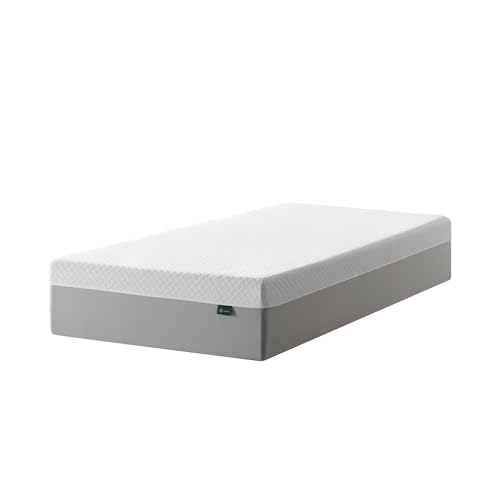 Zinus 12 Inch Green Tea Essential Memory Foam Mattress [New Version], Twin, Fiberglass Free, Medium Feel, Breathable Airflow Memory Foam, Certified Safe Foams & Fabric, Mattress in A Box