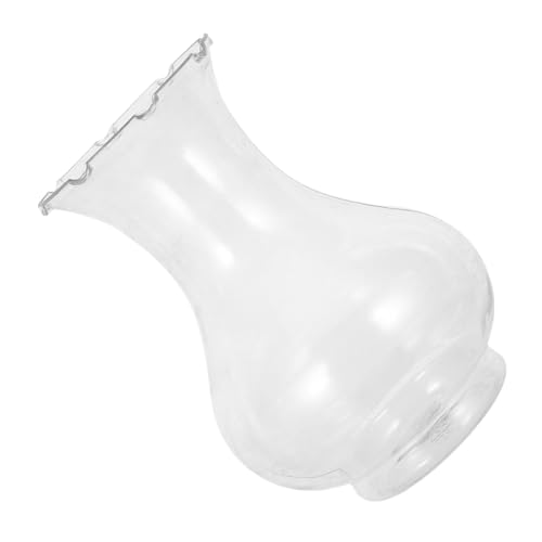 NOLITOY 6pezzi Giacinto Vaso Trasparente per Coltivazione di Bulbi Vaso per Fiori da Tavolo in Plastica Vasi per Boccioli di Piccoli Vasi Decorativi Eleganti per Giacinti