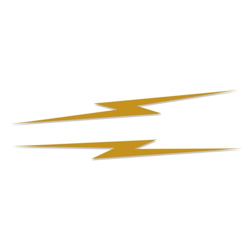 Autocollants graphiques lightning de voiture pour masquer des rayures
