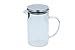 Brocca in vetro Alpina, con coperchio, 1 litro