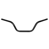  TINGTING TTRS Store 22mm Motorrad Fahrrad Tracker Stil Bar Lenker Cafe Racer Old School Fit for Harley Fit für Yamaha Fit für Suzuki Fit für Bobber Fit Fit Fit (Color : Black)