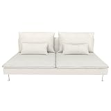 BACoverZone-Funda para Sofá de 3 Plazas para SÖDERHAMN, Protector para Sofás para Salón, Fundas Sofas Ajustables, Decorativas Fundas de Sofá（T-12，3 plazas）