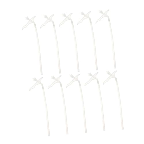 SOLUSTRE 10 Pack Spray Foam Nozzles Replacement Nozzles Epoxy Tube for Roof Polyurethane System Caulk Adhesive