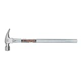 TRUPER SJ-16 Curved Claw Hammer, Tubular Handle 16Oz(454g) Handle 13'(330mm)
