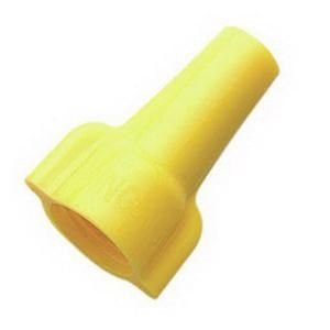 Ideal Industries 30-451 Wire Connector 18-10 AWG Yellow Wing-Nut 451
