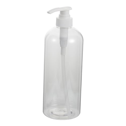 OUNONA 3Piezas Loción Recargables para Champú y Gel de Ducha Transparente para Casa