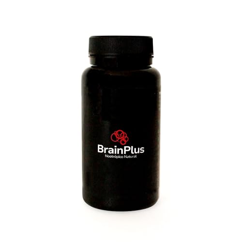 BrainPlus Nootrópico Natural + 40 años - Melena de León, Ashwagandha KSM-66, Ginkgo, Quercetina, Energía Mental, Memoria, Concentración, 60 Cápsulas - Actiage: Vive más con más salud