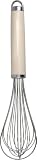 KitchenAid - Fouet de Cuisine en Inox - Couleur Blanc Amande...