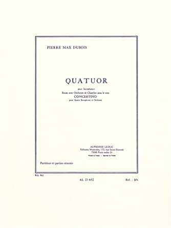 Quatuor pour Saxophones