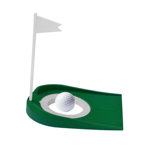 Toddmomy Hole Putter Practice Aid 2 Pcs Metal Putting Cups Training Hole Trainer Aid for Golf Enthusiasts