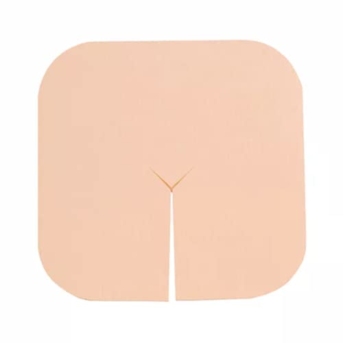 Dimora Fenestrated Foam Dressing, Non-Adhesive Tracheo Pads 4"X4" 10 Packs, Hydrophilic Highly Absorbent Soft Wound Dressings, Secure Tubes And Absorb Leakage #TOP1