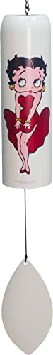 Spoontiques Betty Boop Bell Wind Chime - Outdoor Garden Décor - Decorative Chimes for Yard, Garden, Backyard and Patio Decoration