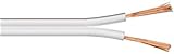  Parallelkabel weiß 2 x 2,5 mm Meterware und polarisiert K24152