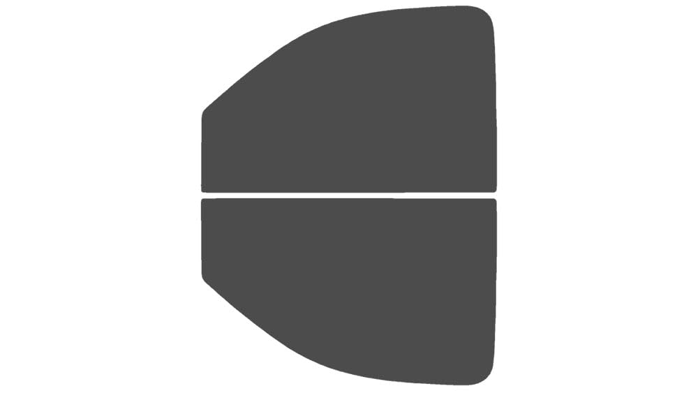 The Tint Effect Precut Window Tint Kit Compatible with GMC Sierra 1500 Crew Cab Truck (2007-2013)(Includes: Front Door Window precuts in 30%) Automotive Film