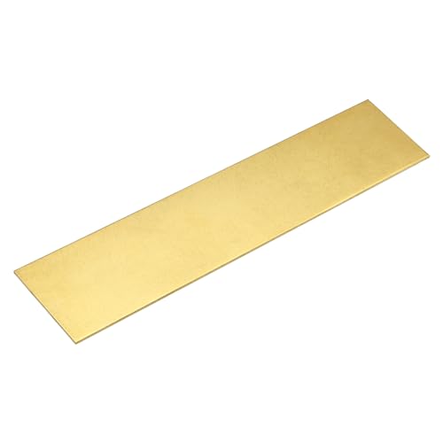 uxcell Brass Sheet, 1Pcs 8