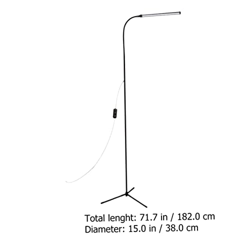 Lámpara de pie con clip LED regulable para leer cómodamente en tu escritorio 4