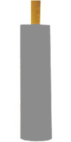 First Team FT6060WP Vinyl Wrap for 6.62 in. Football Goalpost Pad, Grey