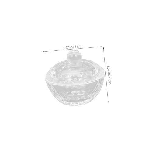 CANIGHT 2 piezas vasos acrílicos para mezcla de líquidos miniatura 2