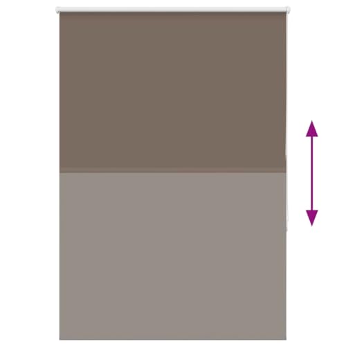 Store enrouleur occultant café 90x175 cm pour fenêtre - 6