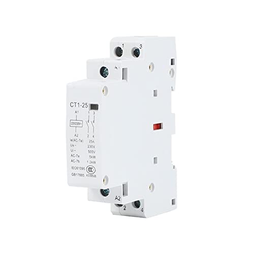 Contacteur modulaire 25A 2NC pour programmation de chauffage domestique - 5