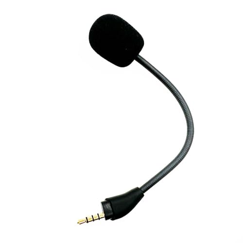 Image of Replacement Game Mic Microphone for Wired Kingston HyperX Cloud III Gaming Headset, Detachable Mic Boom for PC PS5 PS4 Xbox Series X /S