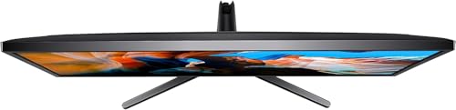 Image of SAMSUNG 32-Inch ViewFinity UJ590 UHD Monitor, 4K (3840x2160) Display, 60Hz, 4ms, HDMI /Display Port, AMD FreeSync, Eye Saver /Flicker Free Mode, Dark Gray /Blue, with MTC HDMI Cable
