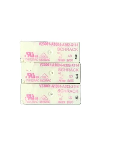 Relé electromagnético normalmente abierto V23061-A1004-A302-X114 9VDC de 10A rosa