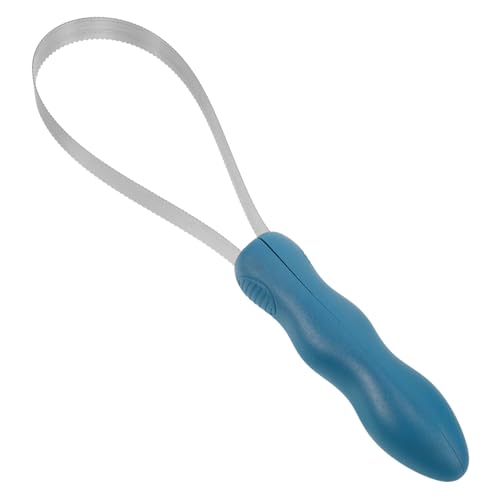 SUPVOX Brocha De Afeitar De Acero Inoxidable Cepillo Dentado Para Caballos Quitapelos Para Ganado