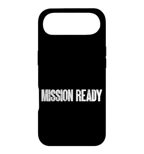 Mission Ready �^�N�e�B�J�� �~���^���[ �^�C�|�O���t�B �O���t�B�b�N �X�}�z�P�[�X iPhone Air �p