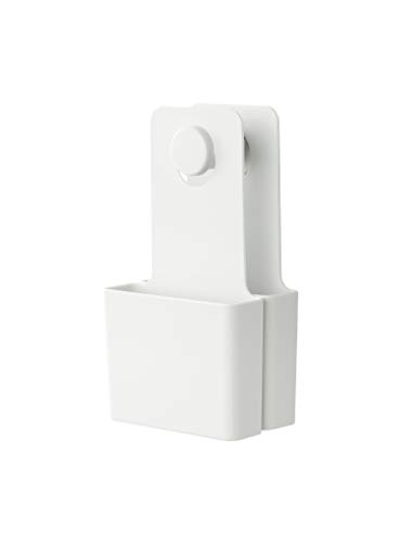 ライクイット 壁掛け フック 壁に取り付けられるフックとポケット ホワイト フック:幅4.5x奥6.5x高4.5cm / ポケット:幅13.1x奥4.1x高23.5cm On The Wall 日本製 OTW-05