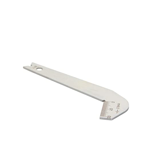 Calibrador de ángulo para brocas 118 grados acero inoxidable miniatura 3