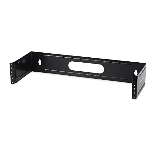 Cable Matters 2u Hinged 19 Wall Mount Panel Bracket 55.1 Lbs Max Load 2u Rack...