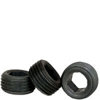 Socket Jam Screw - Alloy Steel 1/2"-13 x 1/4" - Thermal Black Oxide (Quantity: 2500) - Grub-Blind-Allen-Headless Screw