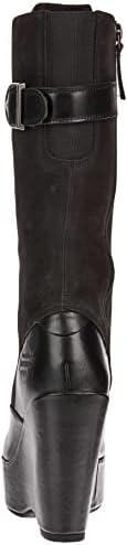HARLEY-DAVIDSON FOOTWEAR Women's Celina 10" LACE Wedge Fashion Boot, Black, 7.5 | Image 2