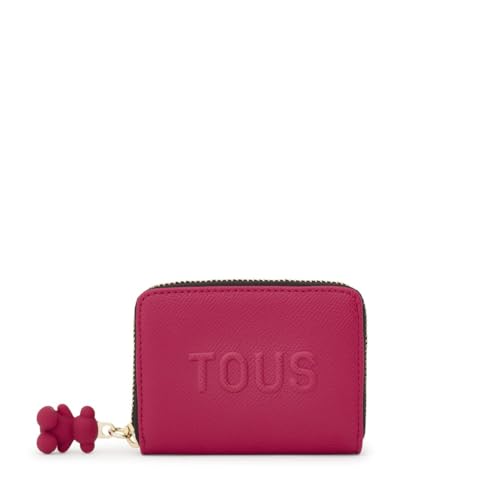 Tous Monedero Fucsia, para Mujer, Medidas 8 x 11 x 3 cm, Colección Tous La Rue New