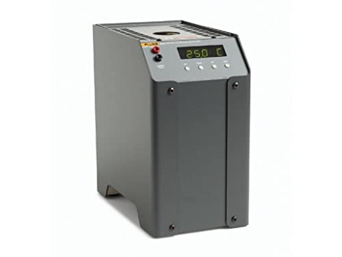 Fluke Calibration 9103-A-156 Drywell Temperature Pressure Calibrator with Type C Insert, -25 to 140°C Temperature Range, 115V