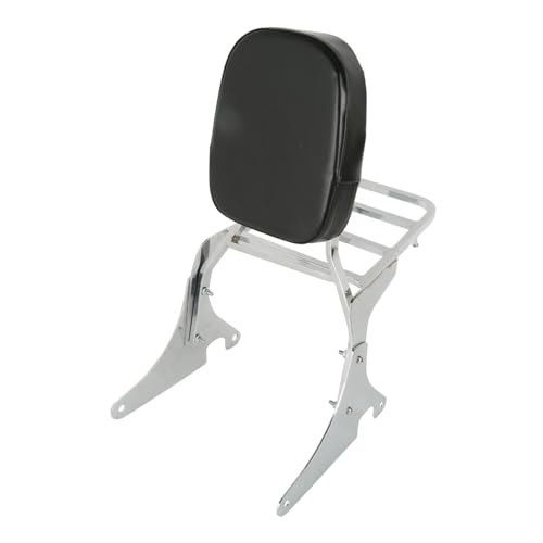 Porte-bagages moto et sissy bar en acier chromé pour Vulcan VN800